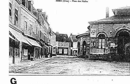 Ville de SEES Carte postale ancienne