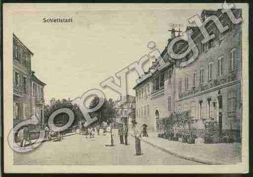 Ville de SELESTAT Carte postale ancienne