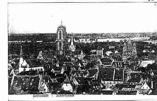 Ville de SELESTAT Carte postale ancienne