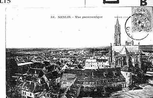 Ville de SENLIS Carte postale ancienne