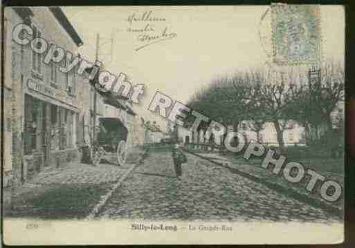 Ville de SILLYLELONG Carte postale ancienne