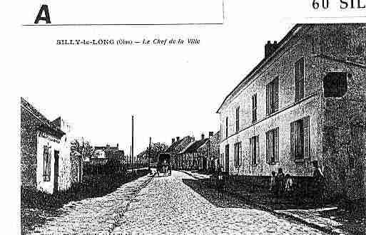 Ville de SILLYLELONG Carte postale ancienne