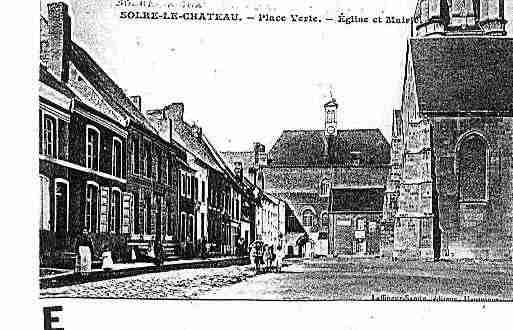 Ville de SOLRELECHATEAU Carte postale ancienne