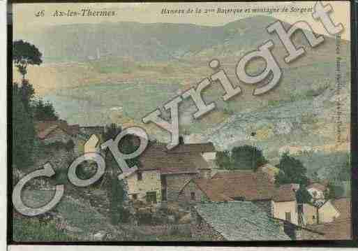 Ville de SORGEAT Carte postale ancienne