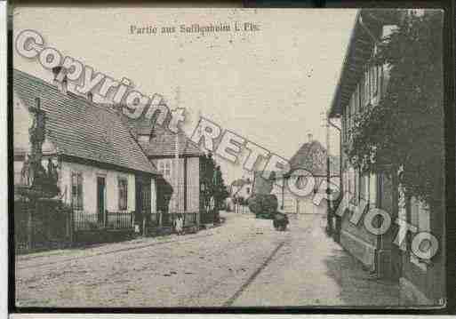 Ville de SOUFFLENHEIM Carte postale ancienne