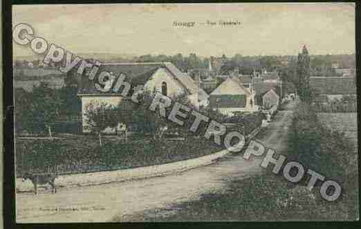 Ville de SOUGYSURLOIRE Carte postale ancienne