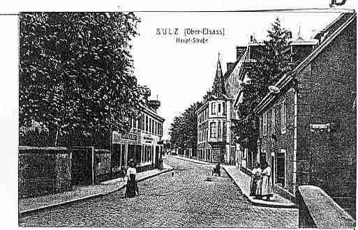 Ville de SOULTZ Carte postale ancienne