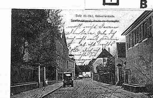 Ville de SOULTZ Carte postale ancienne