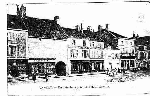 Ville de TANNAY Carte postale ancienne