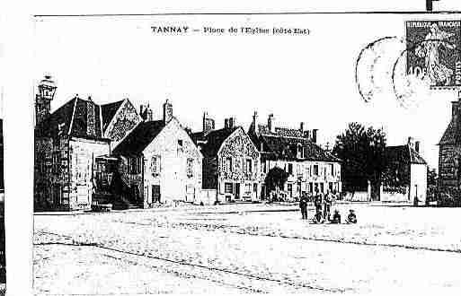 Ville de TANNAY Carte postale ancienne