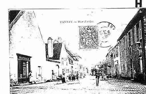 Ville de TANNAY Carte postale ancienne