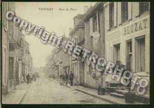 Ville de TANNAY Carte postale ancienne