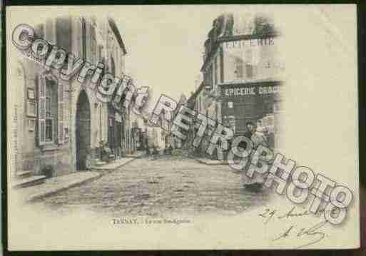 Ville de TANNAY Carte postale ancienne