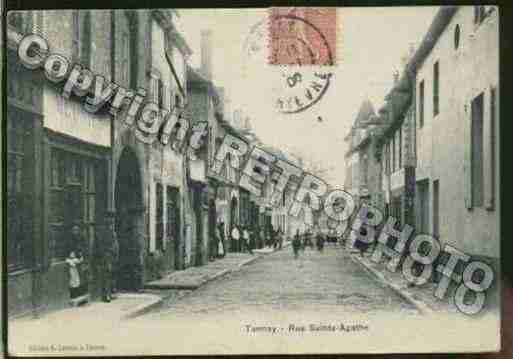 Ville de TANNAY Carte postale ancienne