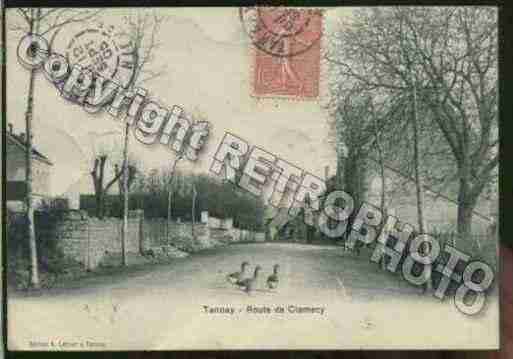 Ville de TANNAY Carte postale ancienne