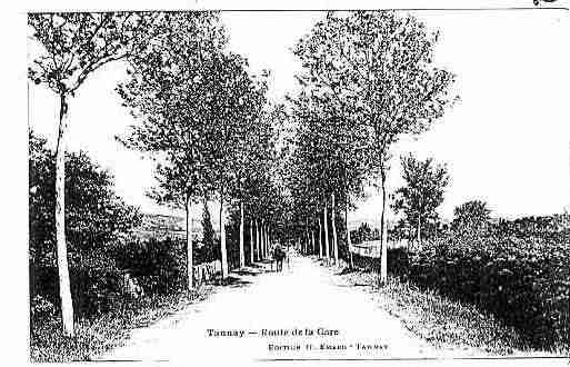 Ville de TANNAY Carte postale ancienne