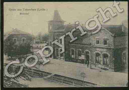 Ville de TETERCHEN Carte postale ancienne