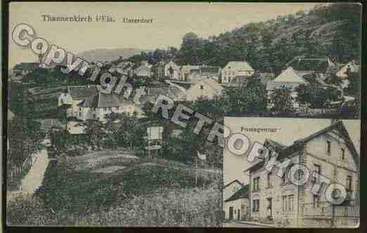 Ville de THANNENKIRCH Carte postale ancienne