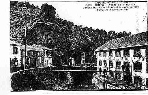 Ville de THIERS Carte postale ancienne