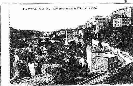 Ville de THIERS Carte postale ancienne