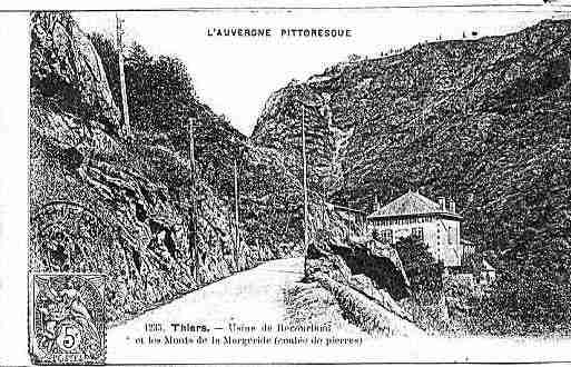 Ville de THIERS Carte postale ancienne