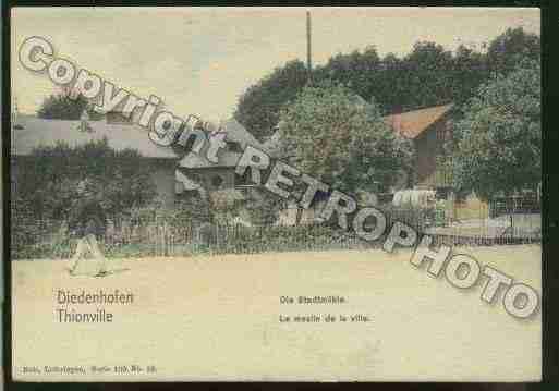 Ville de THIONVILLE Carte postale ancienne