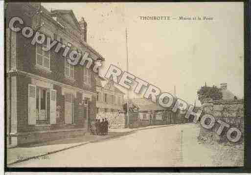 Ville de THOUROTTE Carte postale ancienne