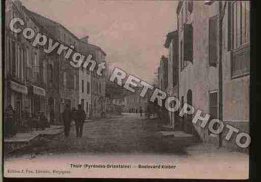 Ville de THUIR Carte postale ancienne