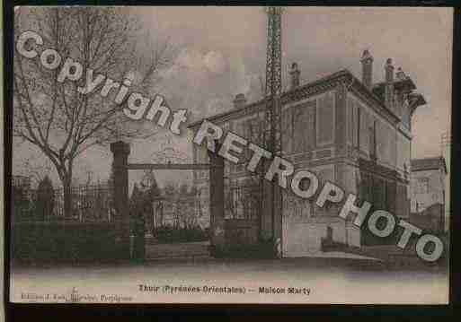 Ville de THUIR Carte postale ancienne