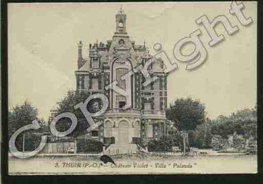 Ville de THUIR Carte postale ancienne