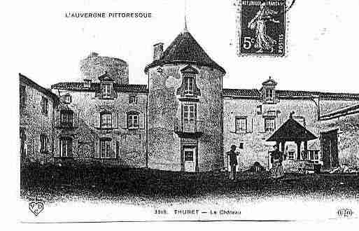 Ville de THURET Carte postale ancienne