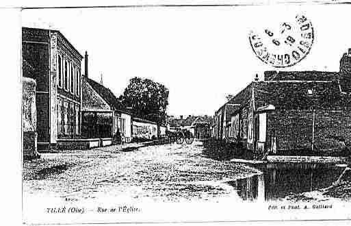 Ville de TILLE Carte postale ancienne