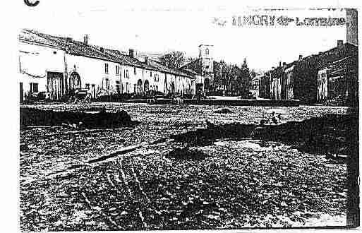 Ville de TINCRY Carte postale ancienne