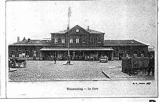 Ville de TOURCOING Carte postale ancienne