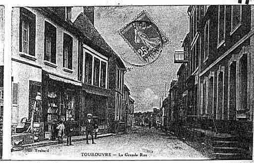 Ville de TOUROUVRE Carte postale ancienne