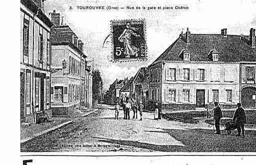 Ville de TOUROUVRE Carte postale ancienne