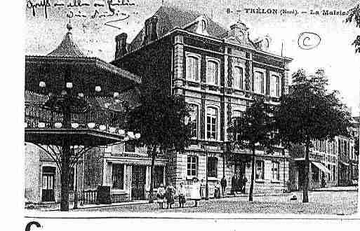 Ville de TRELON Carte postale ancienne