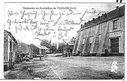 Ville de TRELON Carte postale ancienne