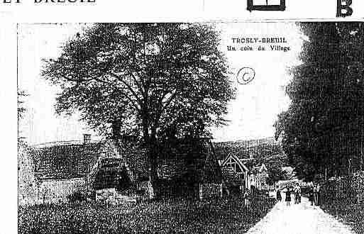 Ville de TROSLYBREUIL Carte postale ancienne