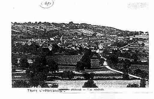 Ville de TRUCYL\'ORGUEILLEUX Carte postale ancienne