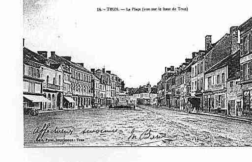 Ville de TRUN Carte postale ancienne