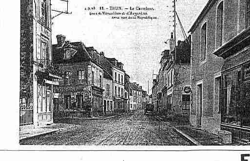 Ville de TRUN Carte postale ancienne