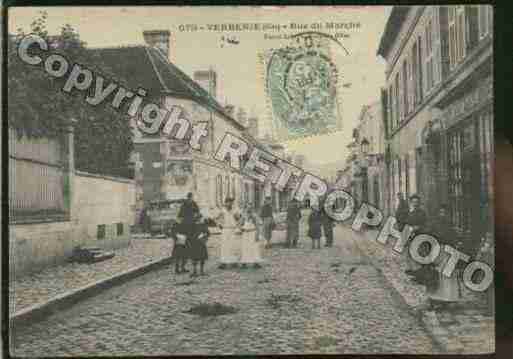 Ville de VERBERIE Carte postale ancienne