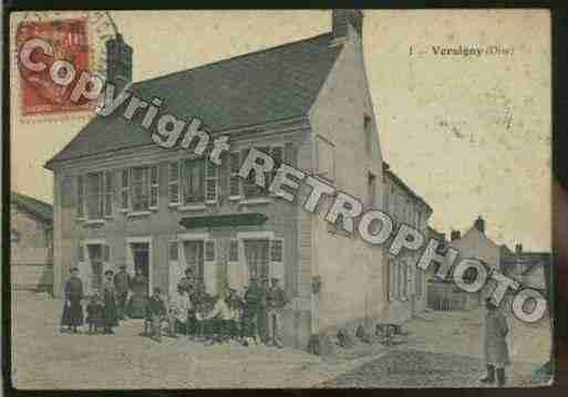 Ville de VERSIGNY Carte postale ancienne