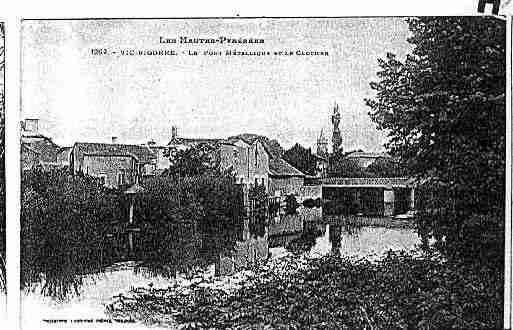 Ville de VICENBIGORRE Carte postale ancienne