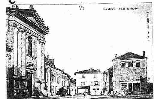 Ville de VICSURSEILLE Carte postale ancienne