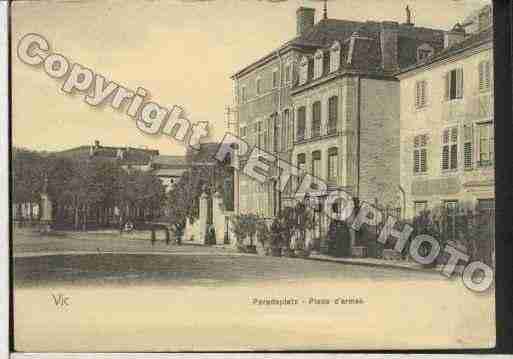 Ville de VICSURSEILLE Carte postale ancienne