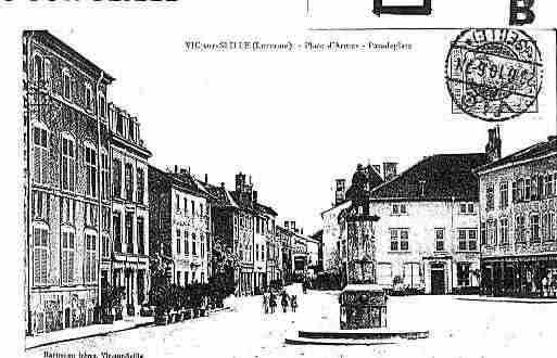 Ville de VICSURSEILLE Carte postale ancienne