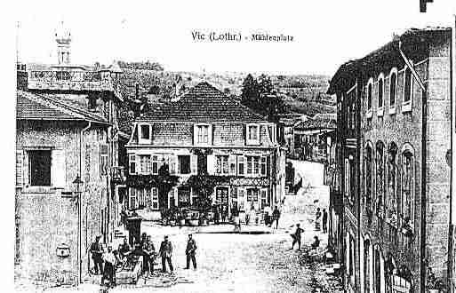 Ville de VICSURSEILLE Carte postale ancienne