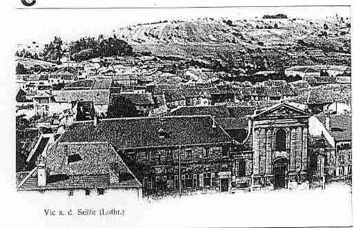 Ville de VICSURSEILLE Carte postale ancienne